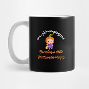 Pregnant Halloween baby Mug